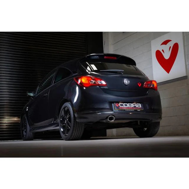COBRA SPORT - Vauxhall Corsa E 1.2 N/A (15-19) Venom Box Delete Rear Performance Exhaust