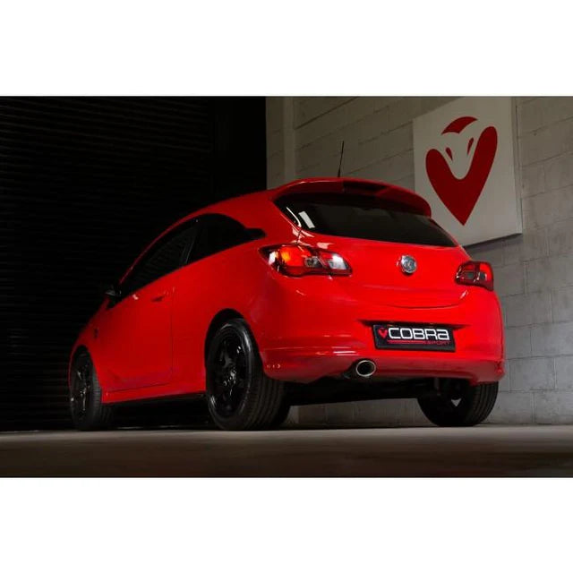 COBRA SPORT - Vauxhall Corsa E 1.4 N/A (15-19) Venom Box Delete Rear Performance Exhaust