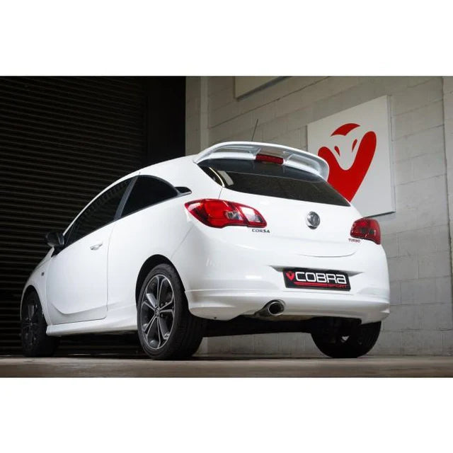 COBRA SPORT - Vauxhall Corsa E 1.4 Turbo (15-19) Venom Box Delete Rear Performance Exhaust