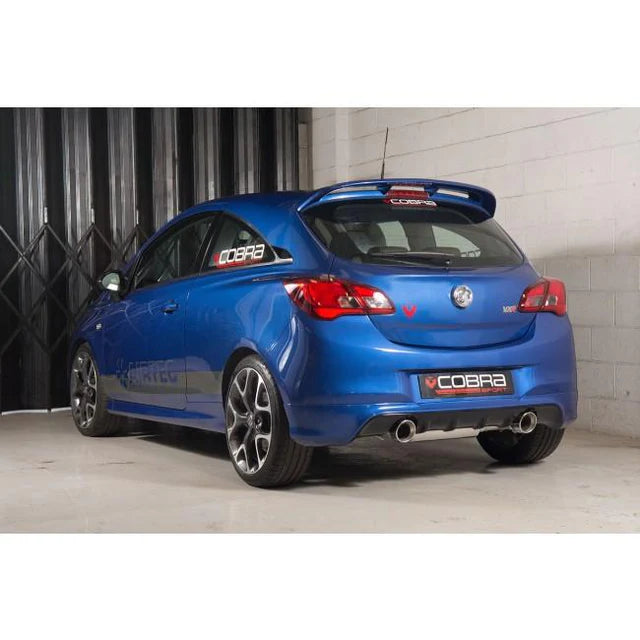 COBRA SPORT - Vauxhall Corsa E VXR (15-18) Turbo Back Performance Exhaust