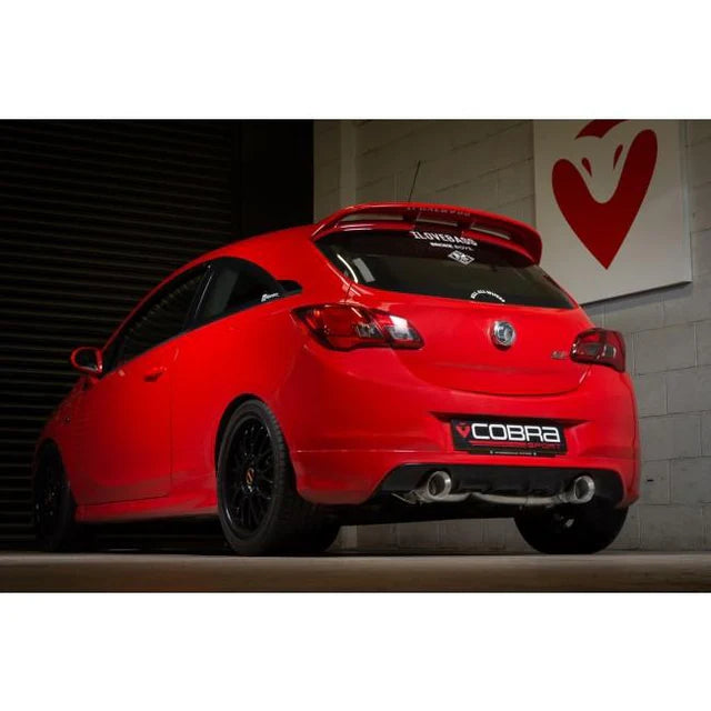 COBRA SPORT - Vauxhall Corsa E VXR (15-18) Venom Box Delete Race Performance Exhaust