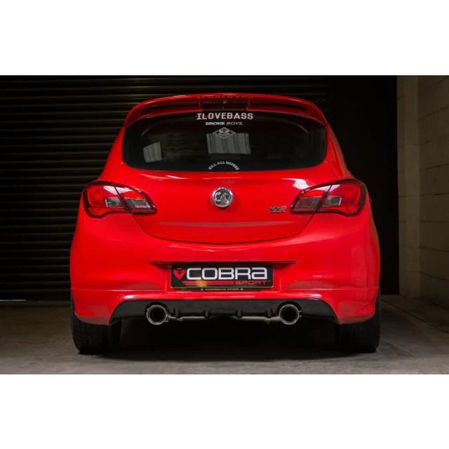 COBRA SPORT - Vauxhall Corsa E VXR (15-18) Venom Box Delete Race Performance Exhaust