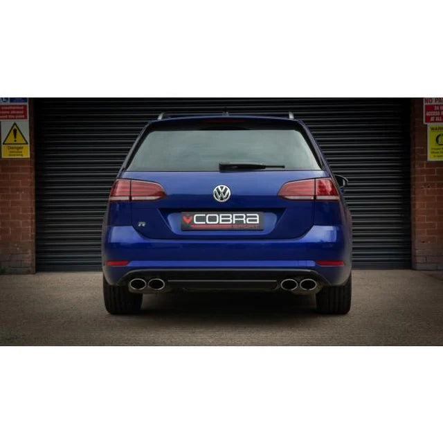 COBRA SPORT - VW Golf R (Mk7) Estate 2.0 TSI (12-18) Resonator Delete Performance Exhaust