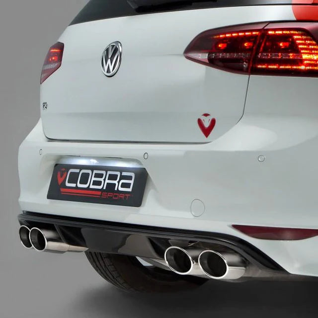 COBRA SPORT - VW Golf R (Mk7) 2.0 TSI (5G) (12-18) Cat Back Performance Exhaust