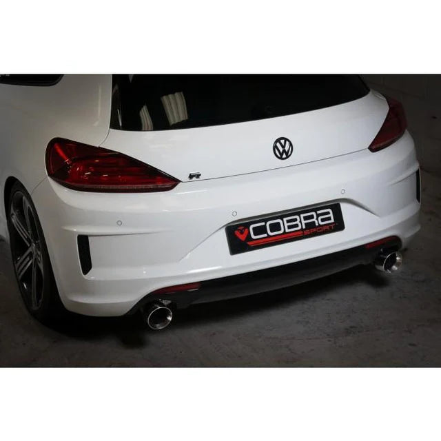 COBRA SPORT - VW Scirocco R 2.0 TSI (09-18) Venom Box Delete Race Turbo Back Performance Exhaust