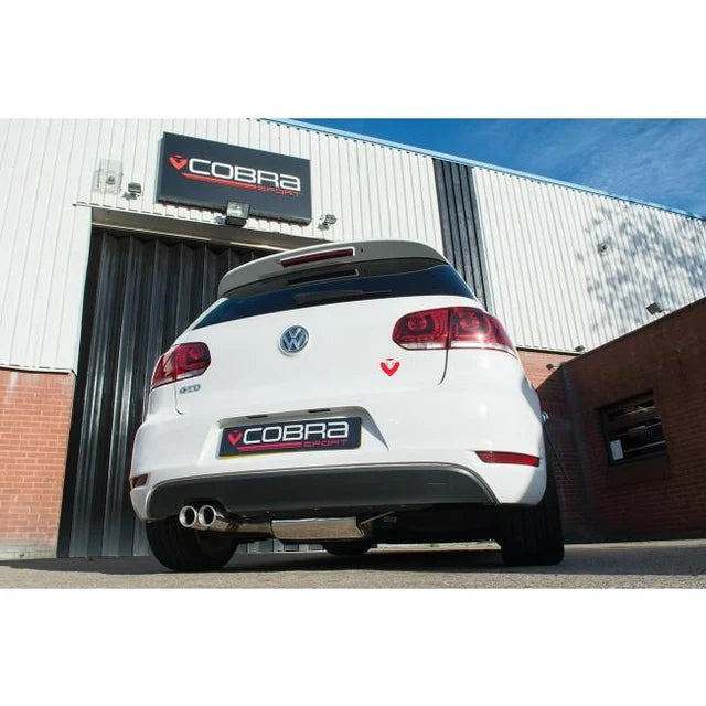 COBRA SPORT - VW Golf GTD (Mk6) 2.0 TDI (5K) (09-13) Cat Back Performance Exhaust