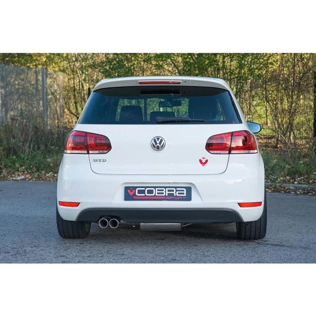 COBRA SPORT - VW Golf GTD (Mk6) 2.0 TDI (5K) (09-13) Cat Back Performance Exhaust